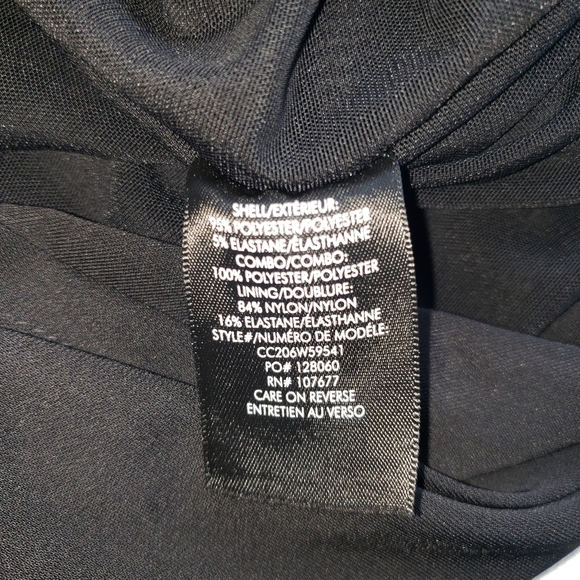 Alice + Olivia  Women's Binnie Asymmetrical Ruched Bodycon Mini Dress Sz 8 - Picture 8 of 9